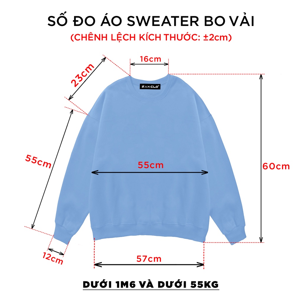 Áo sweater SAM CLO nữ nỉ tay dài ulzzang thu đông freesize dáng unisex in HOẠ TIẾT KHỦNG LONG | BigBuy360 - bigbuy360.vn