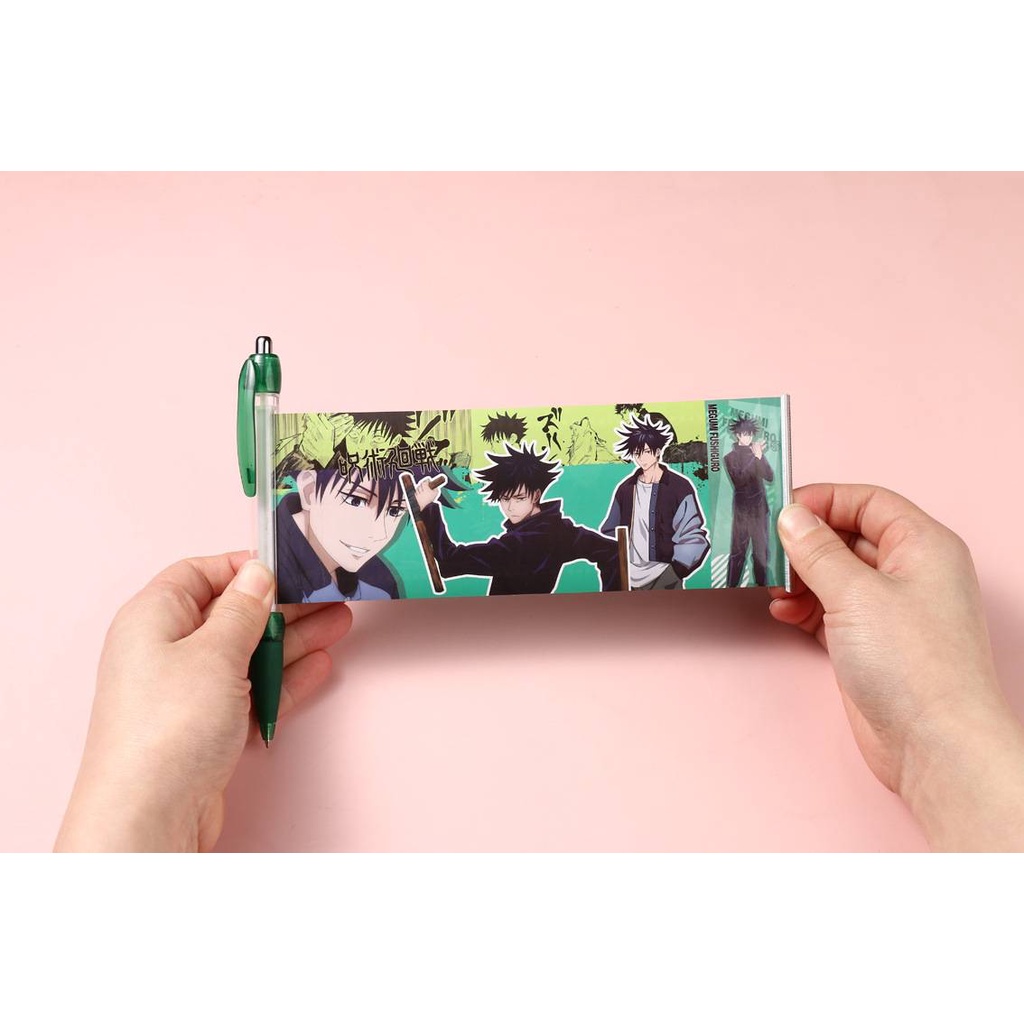 B bút mực gel ngòi 0.5mm Th K D Th Th Ng anime jujutsu kaisen Làm Quà Tặng Cho Học Sinh / Văn Phòng / Trường Học Iadori Yuji gojou / Cấu Trúc kế Hoạch megumi