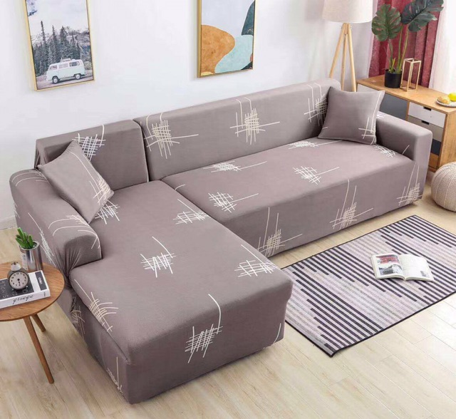 Sét bộ bảo vệ Sofa () vải thun co dãn 4 chiều