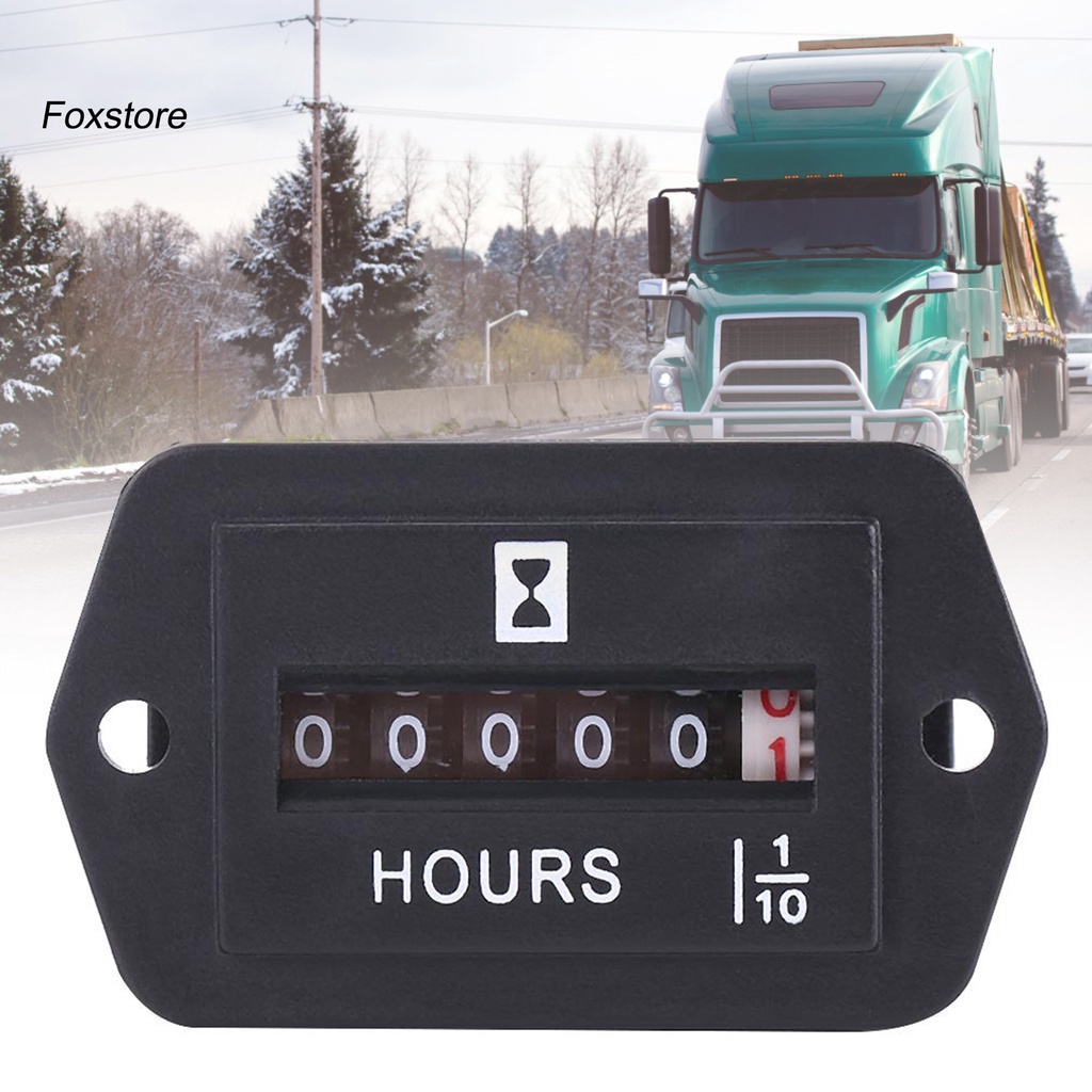 Máy Đo Giờ Thạch Anh Dc 12v-36v Chuyên Dụng Cho Máy Móc | BigBuy360 - bigbuy360.vn