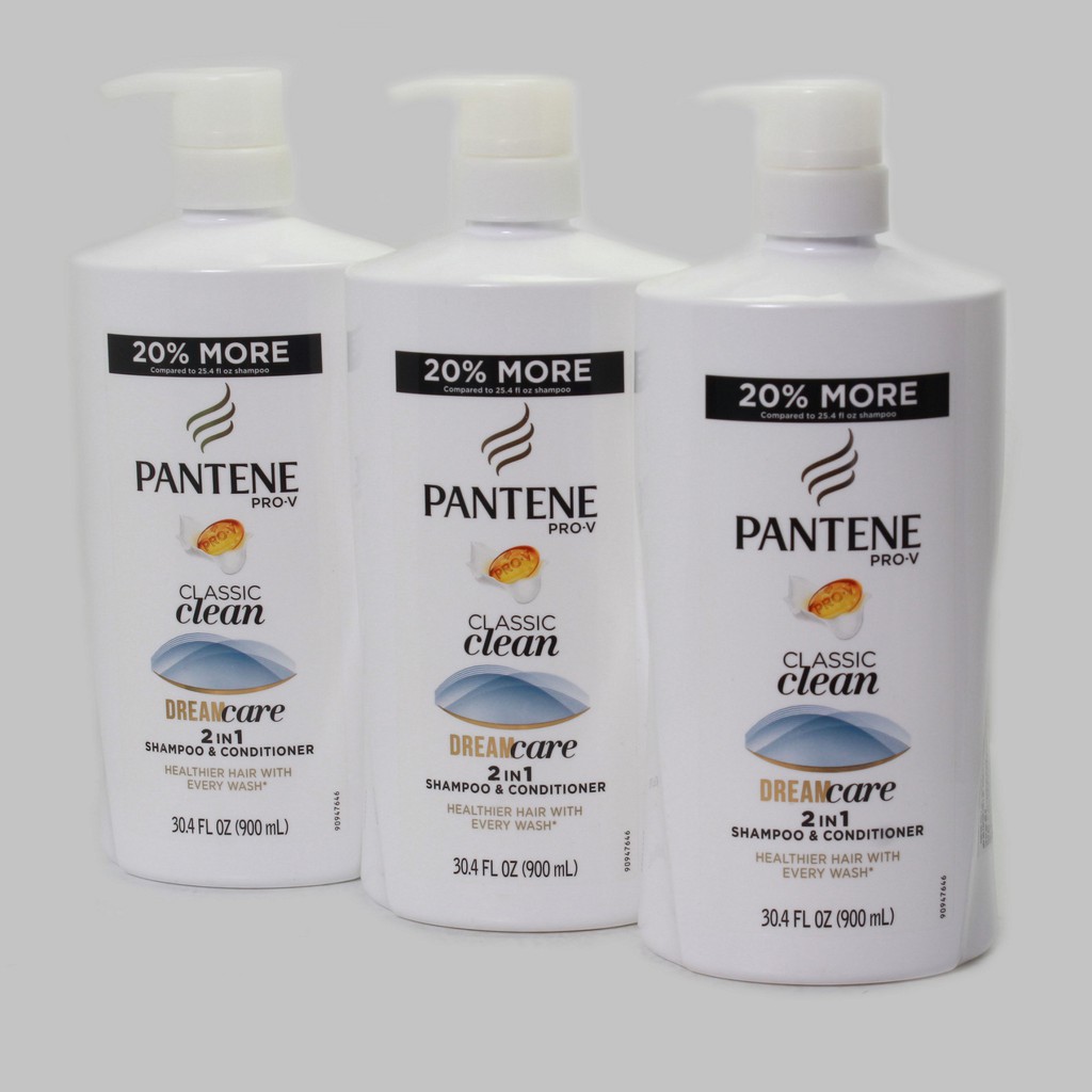 ( HN ) Dầu gội xả 2 trong 1 Pantene 900ml ( KM 200 ml thêm) Mỹ