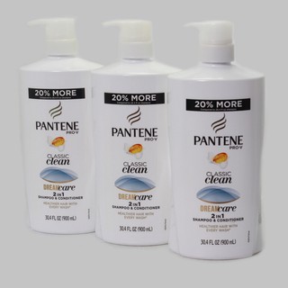 ( HN ) Dầu Gội & Xả Pantene Clacssic Clean 2in1 820ml - Hàng nhập Mỹ