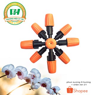 Bộ 2 béc phun sương 9 hướng