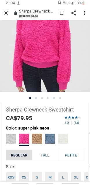 Áo lông cừu OLD.NAVY xuất xịn full tag full túi