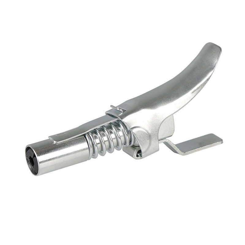 Đầu vòi bơm mỡ bôi trơn áp suất cao dạng kẹp khóa tiện dụng 1/8 NPT 10000PSI