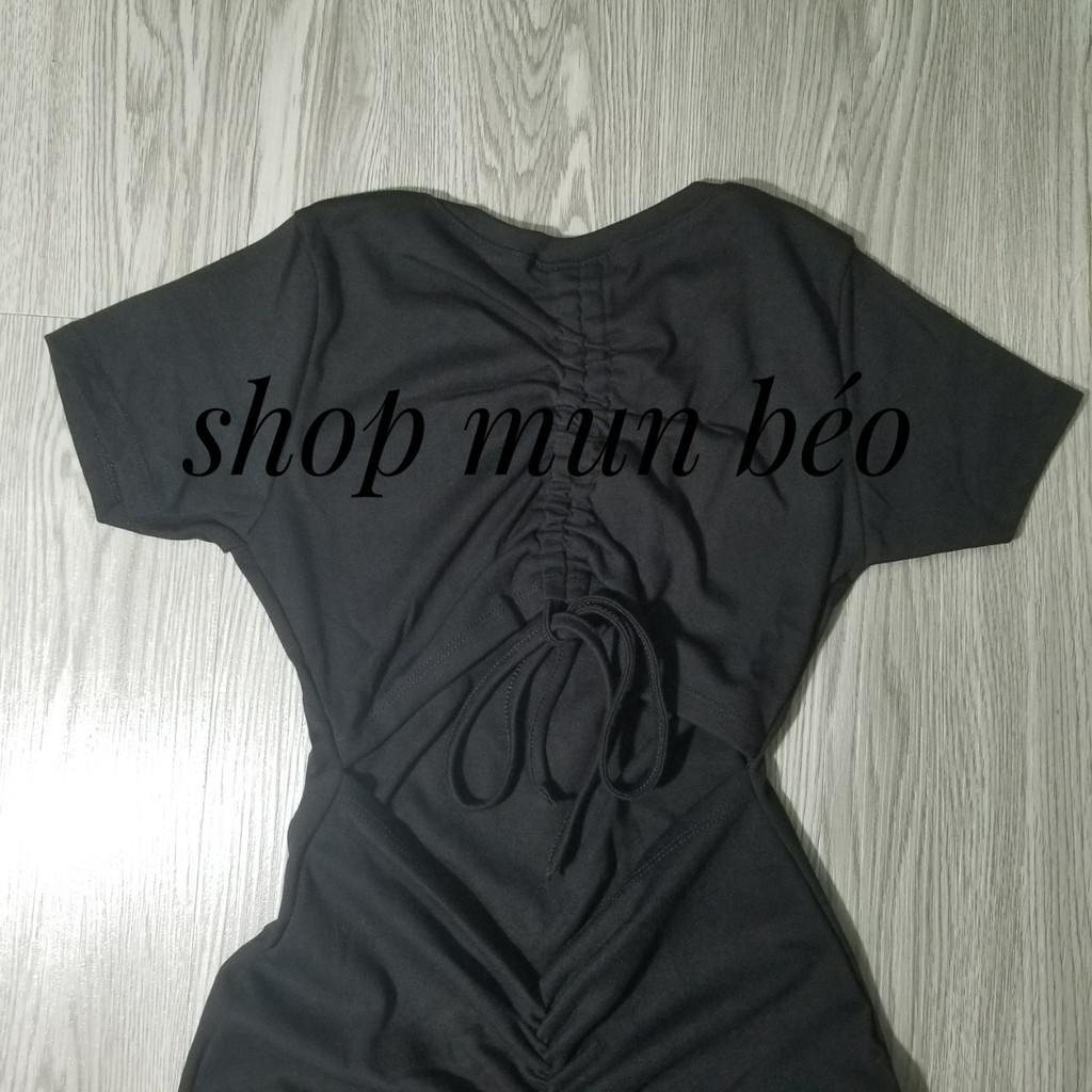 [MẪU MỚI] Đầm Body Phom Dài Dây Rút Lưng Thun Borip Thích Hợp Mặc Đi Tiệc Đi Làm Đi Chơi Phù Hợp Với Mọi Phong Cách | BigBuy360 - bigbuy360.vn