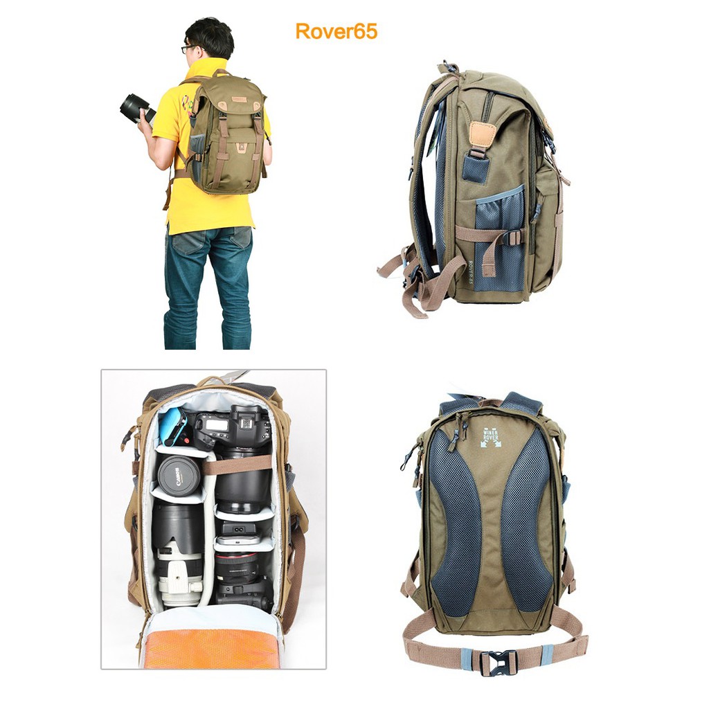 Balo máy ảnh cap cấp Winer Rover 65.