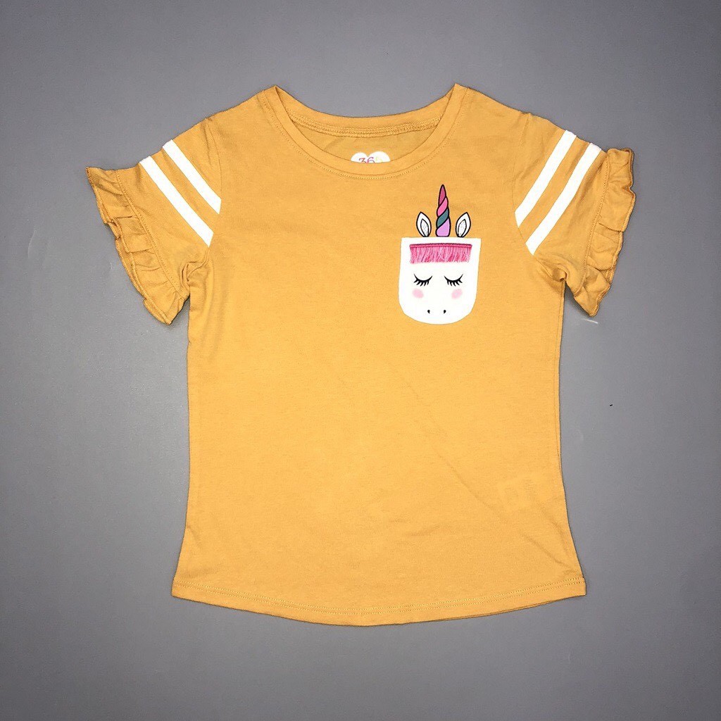 Áo thun bé gái xuất xin, áo phông bé gái chất cotton mềm mát, size 9m - 5 tuổi - SUNKIDS1