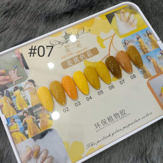 Sơn gel style korea sét 9 chai