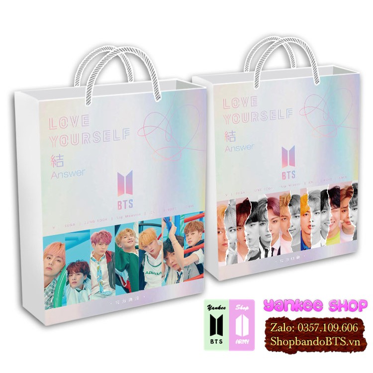 Combo BTS Love Yourself Answer, Túi Quà Tặng BTS Album