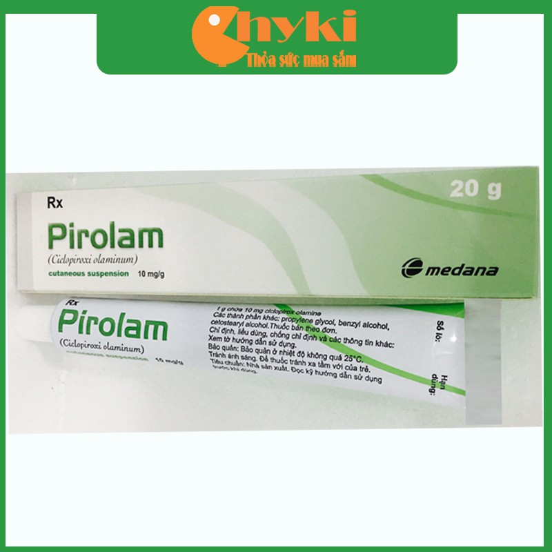 Kem bôi da Pirolam 20G