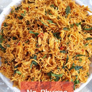 Khô gà lá chanh nhà làm