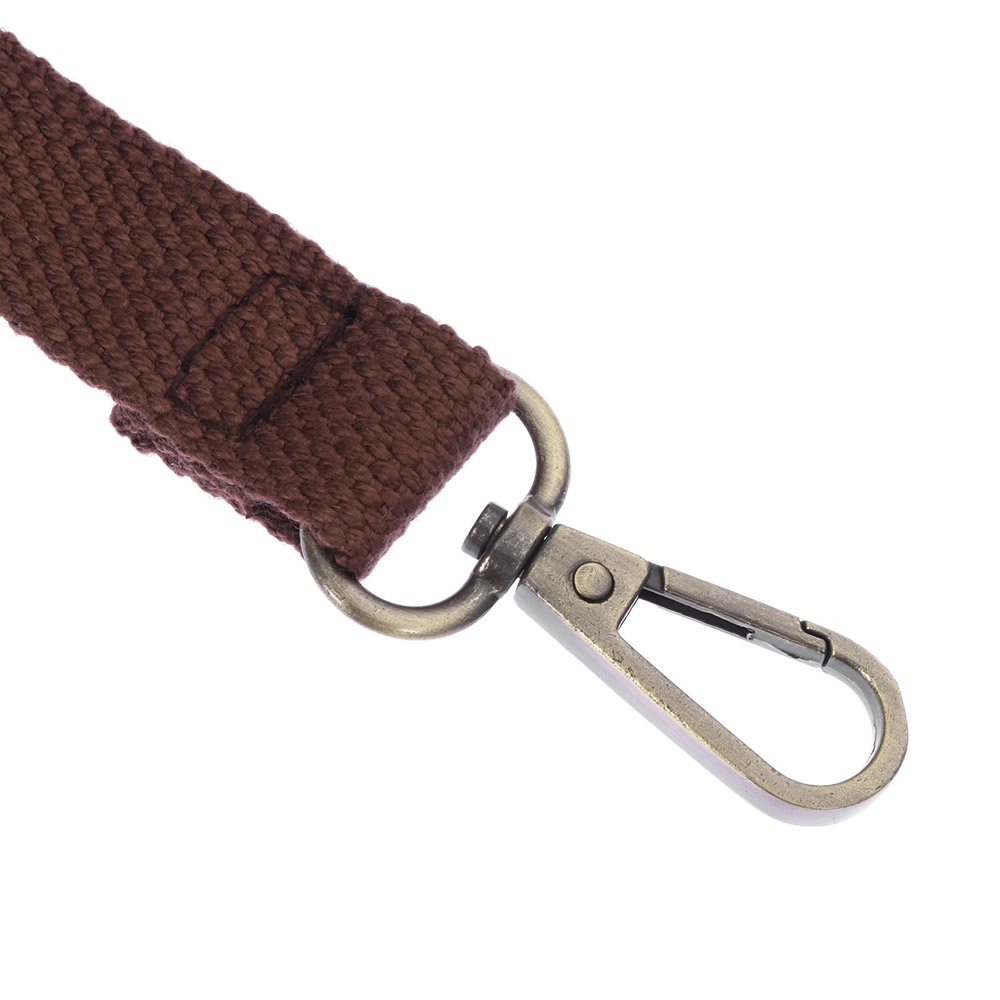 Dây Đeo Túi Xách Thời Trang Bằng Vải Canvas Bền Màu 130cm