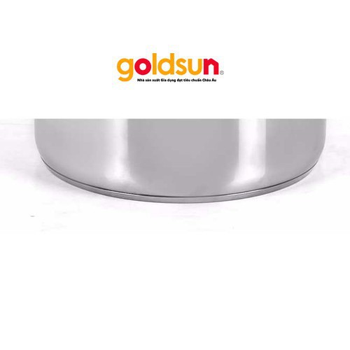 [GOLDSUN VIỆT NAM] 🥘🥘🥘 BỘ 3 NỒI INOX ❤️ 16cm, 20cm, 24cm GOLDSUN GD18-3306SG ❤️