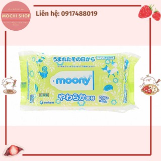 Khăn Giấy ướt Moony Nhật 80 tờ không mùi