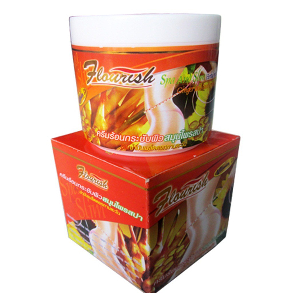 KEM TAN MỠ FLOURISH SPA AND SLIM HERBAL HOT CREAM 500G