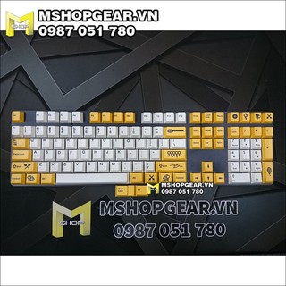 Keycap Mật ong vàng thick pbt dye-sub cherry profile 108 keys chất lượng tốt, màu đẹp, giá rẻ – Mẫu mới