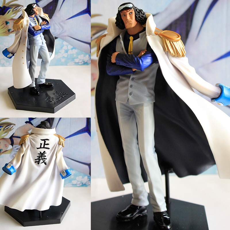 Mô hình One Piece - Mô hình đô đốc hải quân Kuzan Kizaru Akainu 13cm DD01