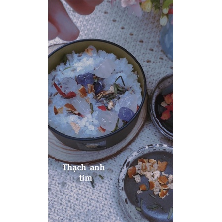 Muối tắm thanh tẩy, thu.hút TY &amp; sắc đẹp