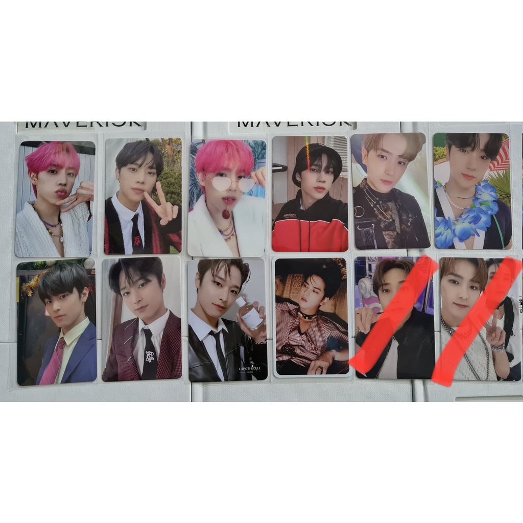 Thẻ Hình Ảnh Card Album & Benefit Thrilling / Chase / MD / Good Sunwoo / Hyunjae / Juyeon / Younghoon The Boyz (Có Sẵn)