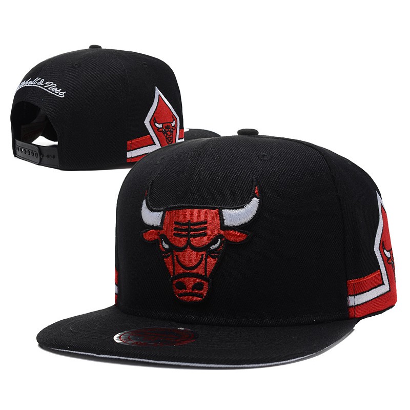 Mũ lưỡi trai họa tiết Nba Chicago Bulls có thể điều chỉnh kích thước