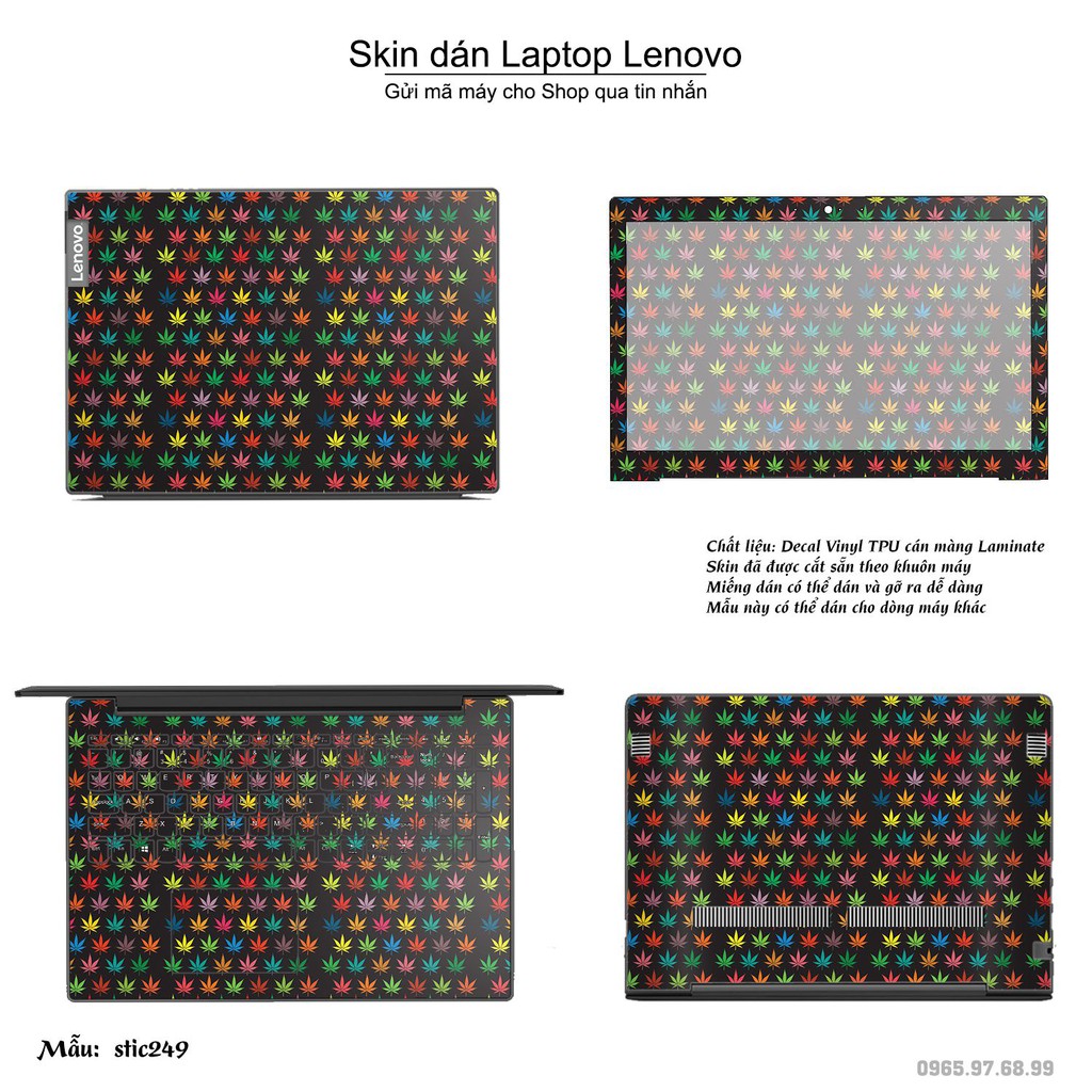 Skin dán Laptop Lenovo in hình Colorado - stic250 (inbox mã máy cho Shop)