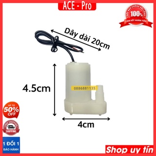 Máy bơm mini, bơm chìm 3v-5v chạy êm