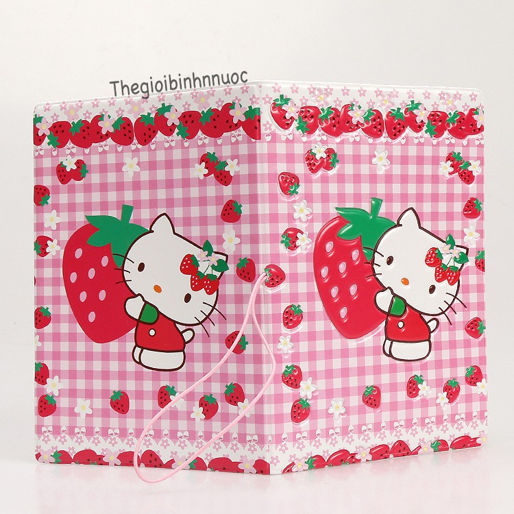 VỎ BỌC HỘ CHIẾU PASSPORT COVER HELLO KITTY DỄ THƯƠNG V65