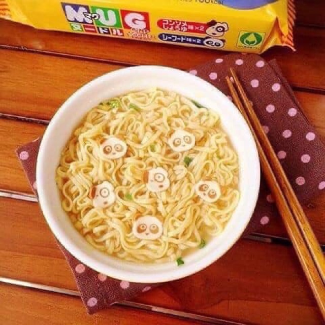 Mỳ Mug Nissin ăn liền cho bé