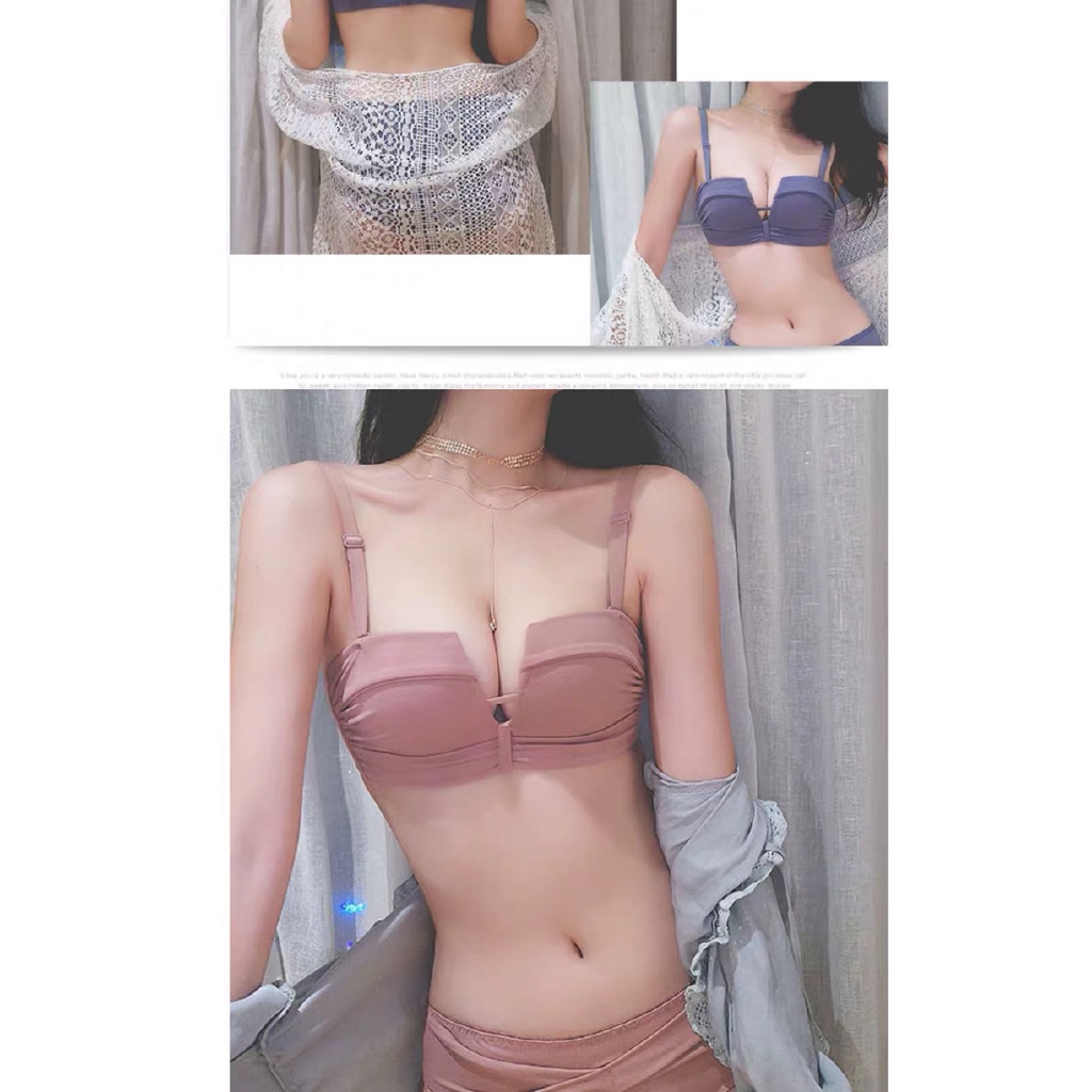 Đồ lót quây ngực phối dây không gọng thép thời trang chất lượng cao | BigBuy360 - bigbuy360.vn