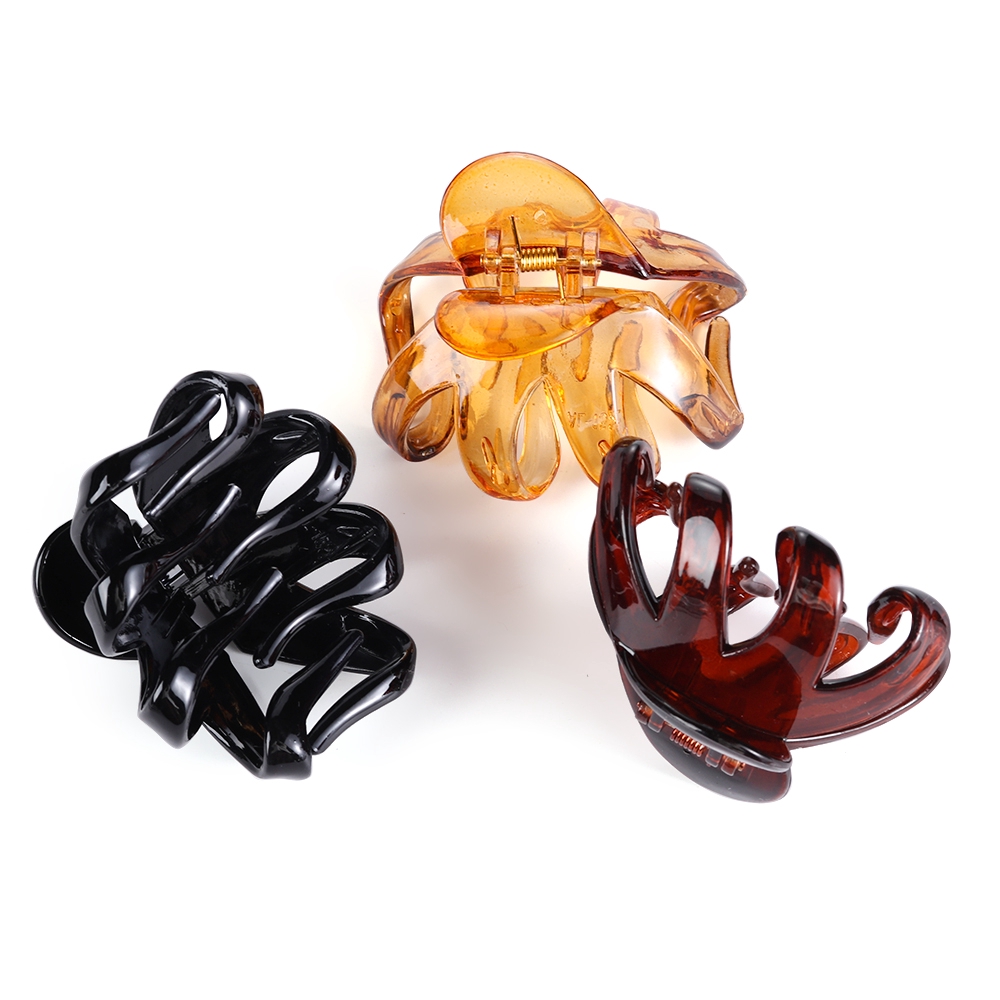 [Hàng mới về] Kẹp tóc nhựa acrylic chuyên dụng cho salon