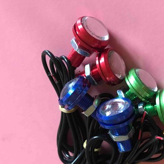 Đèn xi nhan cúc áo siêu đẹp vỏ nhôm