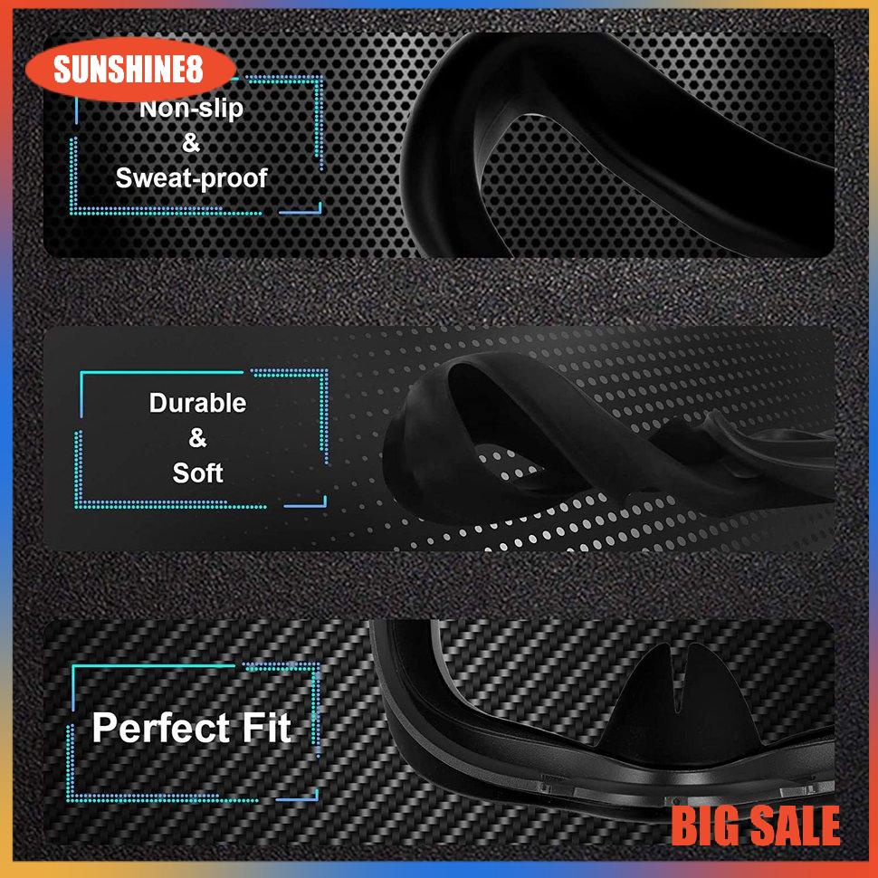 Vỏ bọc mặt nạ mắt bằng silicon chống mồ hôi tiện dụng for Oculus Quest2