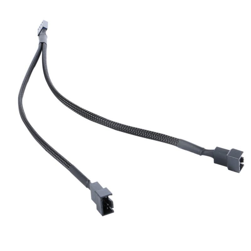 Cáp chia Fan bọc lưới - có hỗ trợ PWM