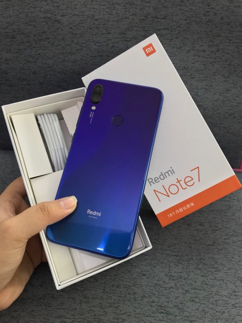 Điện thoại xiaomi redmi note 7 cpu snap 660 ram 6gb bộ nhớ 64gb mới 99%