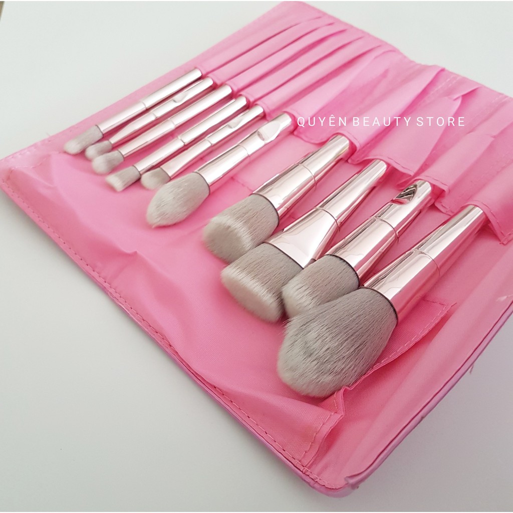 Bộ Cọ Hồng Trang Điểm Chuyên Nghiệp 10 Món
