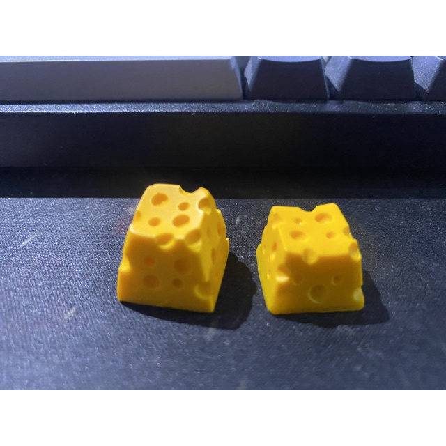 Keycap Cheese - Artisan Keycap dành cho bàn phím cơ - Profile SA / OEM