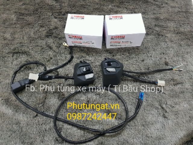 CÙM CÔNG TẮC NVX CHÍNH HÃNG GẮN EX135, NOUVO, LUVIAS, NVX..