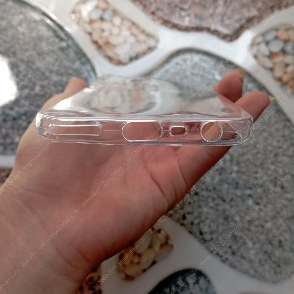Ốp lưng Realme C35 / Narzo 50A Prime loại chống sốc, loại dẻo trong, loại dẻo đen bảo vệ cam
