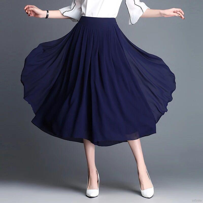 Quần lửng ống rộng lưng cao thời trang cho nữ | BigBuy360 - bigbuy360.vn