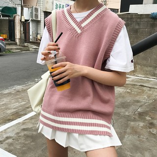 Order áo gile len kẻ