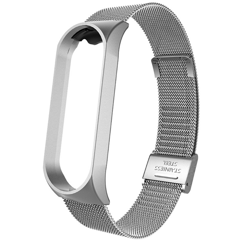 Dây Đeo Inox Milanese Cho Đồng Hồ Thông Minh Xiaomi Mi Band 3 / 4