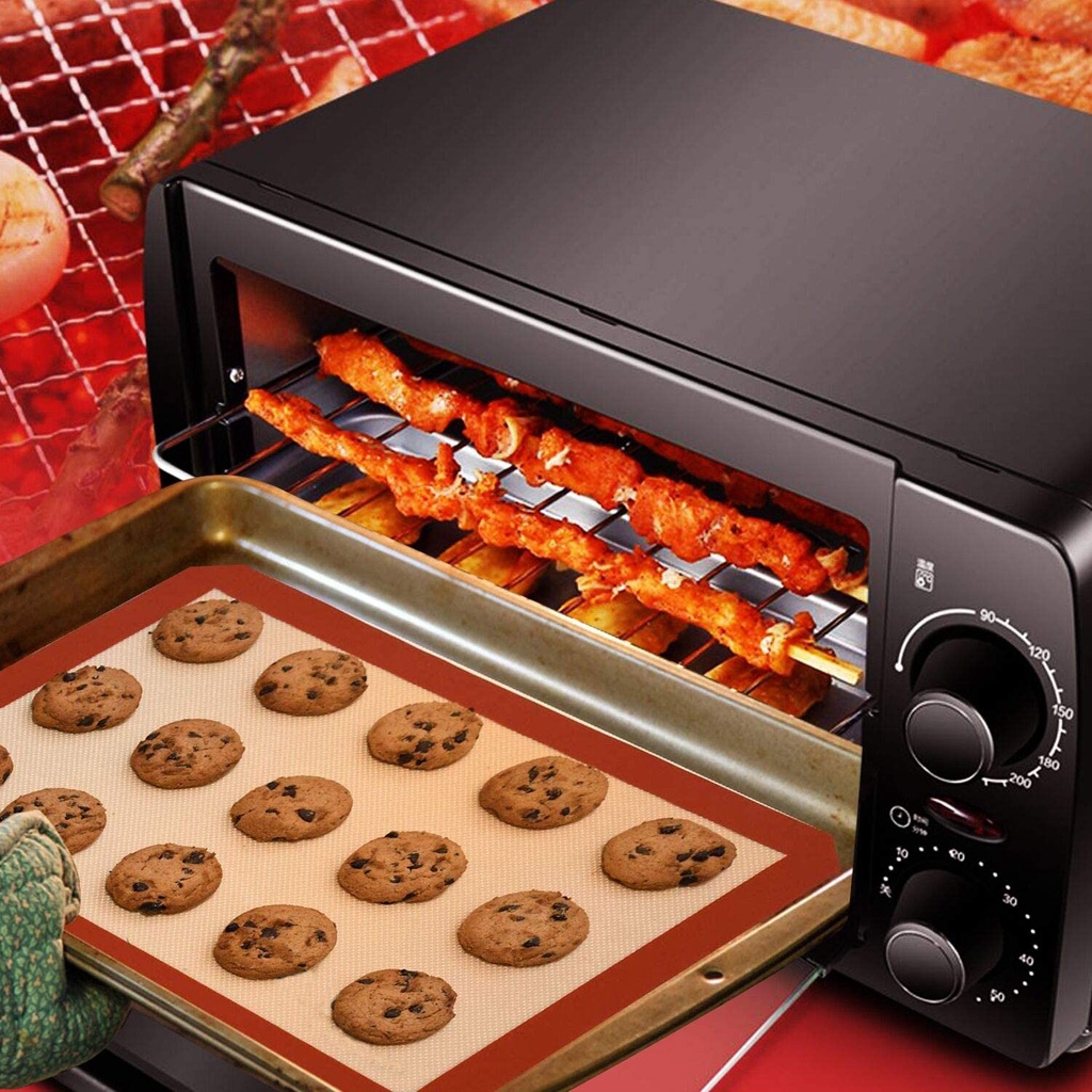 Tấm lót silicon Anaeat hình chữ nhật chống dính dùng cho lò vi sóng