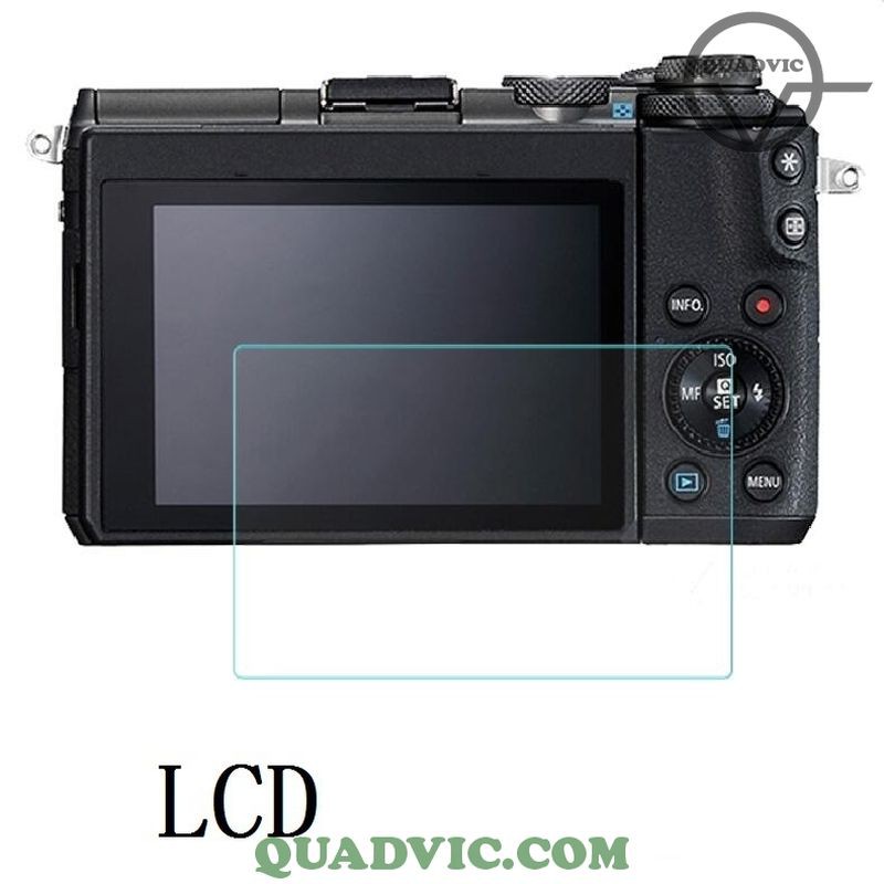 Miếng dán màn hình kính cường lực Canon 70D80D 6DII 5d4 M6 M10 QUADVIC.COM N00315