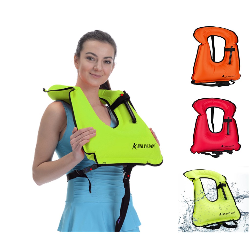 [MỚI] Áo Phao Bơi Cao Cấp An Toàn Snorkel Vest Dạng Phao Cứu Sinh Phù Hợp Với Cả Người Lớn Và Trẻ Em