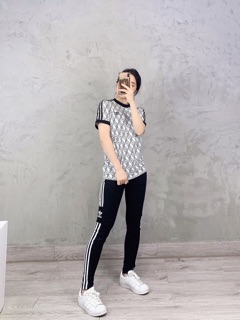 Áo phông 3-Stripes Tee Made in Cambodia full tag code