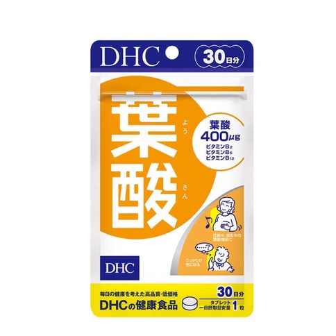 Viên uống bổ sung Folic acid cho mẹ bầu của DHC Nhật Bản - 30 viên
