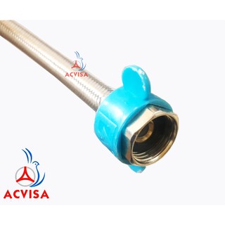 Dây Cấp Bình Nóng Lạnh BaCo ( 60 Cm Đầu Đồng )