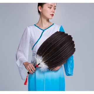 Quạt lông vũ gia cát lượng khổng minh