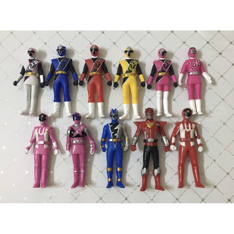 Đồ chơi 3 Fig Super Sentai 10cm->11cm